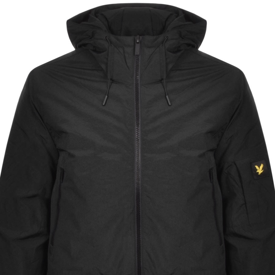 Alternative Image for ProductLyle And Scott Wadded Longline Parka Black2